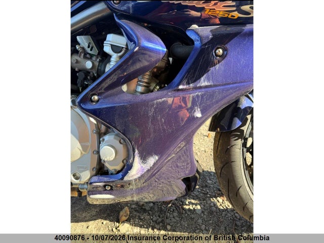 2008 Suzuki Gsf1250 Sa მანქანა იყიდება აუქციონზე, vin: JS1GW72B282100101, აუქციონის ნომერი: 40090876