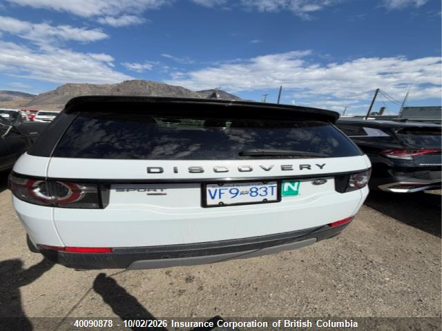 Продаж на аукціоні авто 2019 Land Rover Discovery Sport Hse/landmark Edition, vin: SALCR2FX0KH813922, номер лоту: 40090878