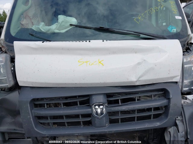 40085843 :رقم المزاد ، 3C6TRVBG0JE143086 vin ، 2018 Ram Promaster 1500 1500 High مزاد بيع