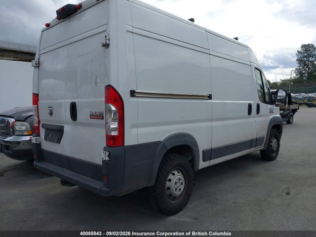40085843 :رقم المزاد ، 3C6TRVBG0JE143086 vin ، 2018 Ram Promaster 1500 1500 High مزاد بيع