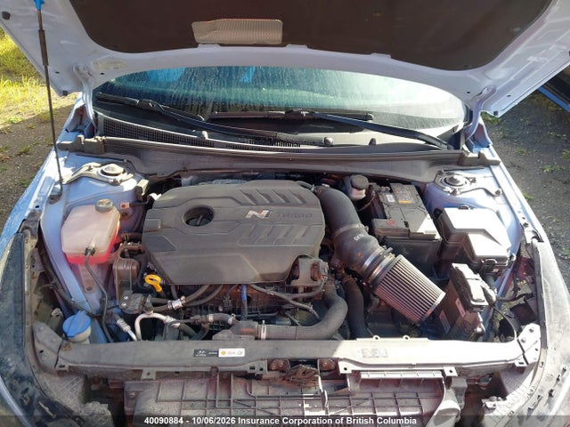 2022 Hyundai Elantra N Manual მანქანა იყიდება აუქციონზე, vin: KMHLW4AK6NU006416, აუქციონის ნომერი: 40090884