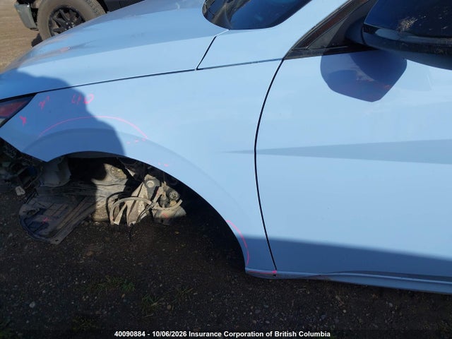 2022 Hyundai Elantra N Manual მანქანა იყიდება აუქციონზე, vin: KMHLW4AK6NU006416, აუქციონის ნომერი: 40090884