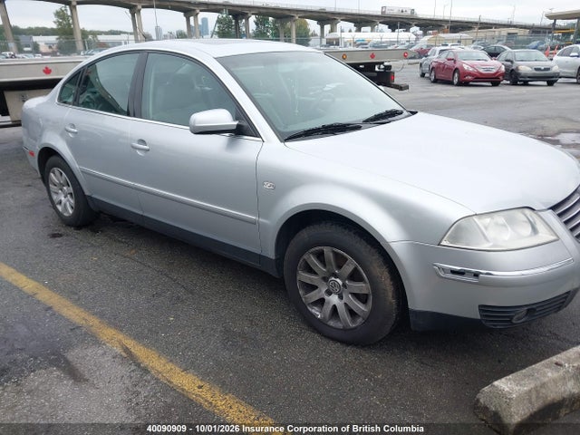 2001 Volkswagen Passat Gls მანქანა იყიდება აუქციონზე, vin: WVWPD63B81P268712, აუქციონის ნომერი: 40090909