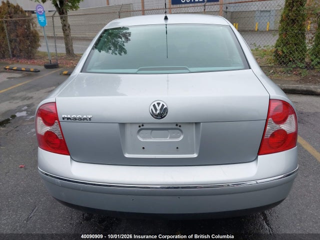 2001 Volkswagen Passat Gls მანქანა იყიდება აუქციონზე, vin: WVWPD63B81P268712, აუქციონის ნომერი: 40090909