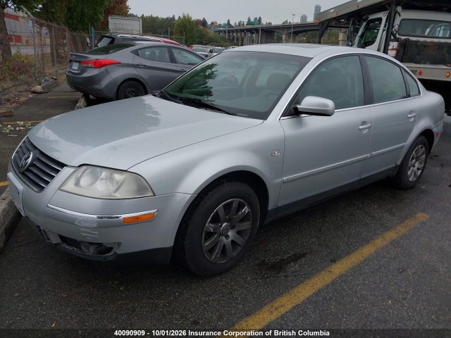 2001 Volkswagen Passat Gls მანქანა იყიდება აუქციონზე, vin: WVWPD63B81P268712, აუქციონის ნომერი: 40090909