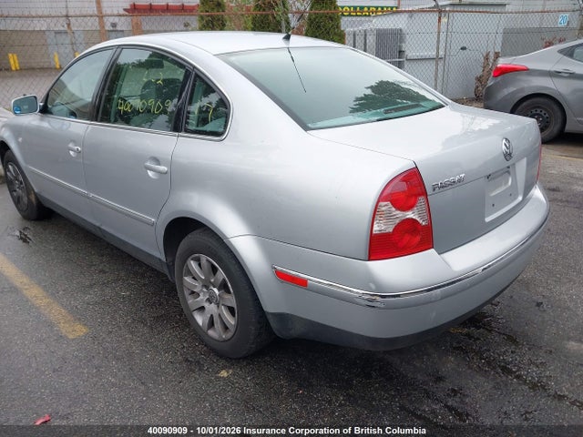 2001 Volkswagen Passat Gls მანქანა იყიდება აუქციონზე, vin: WVWPD63B81P268712, აუქციონის ნომერი: 40090909
