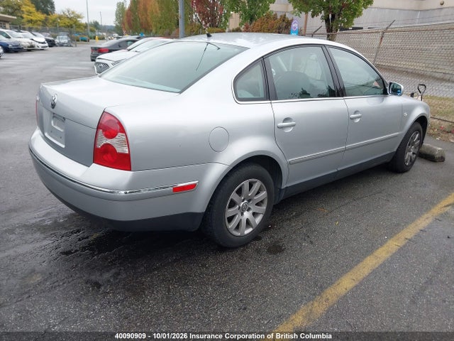 2001 Volkswagen Passat Gls მანქანა იყიდება აუქციონზე, vin: WVWPD63B81P268712, აუქციონის ნომერი: 40090909