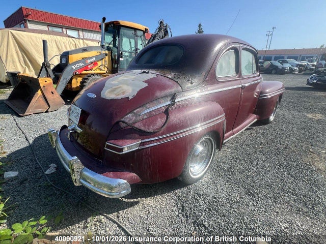 1947 Mercury Mercury მანქანა იყიდება აუქციონზე, vin: 011H4760492, აუქციონის ნომერი: 40090921