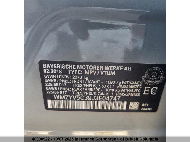 Mini Cooper Countryman All4 2018 WMZYV5C39J3E04747 Image 8