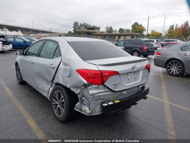 2019 Toyota Corolla L/le/xle/se/xse მანქანა იყიდება აუქციონზე, vin: 2T1BURHE7KC221993, აუქციონის ნომერი: 40090931