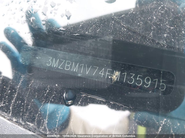 Продажа на аукционе авто 2015 Mazda 3 Touring, vin: 3MZBM1V74FM135915, номер лота: 40090939