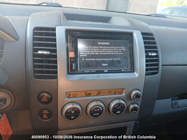 40090953 :رقم المزاد ، 5N1AR18W35C756464 vin ، 2005 Nissan Pathfinder Se Off-road مزاد بيع