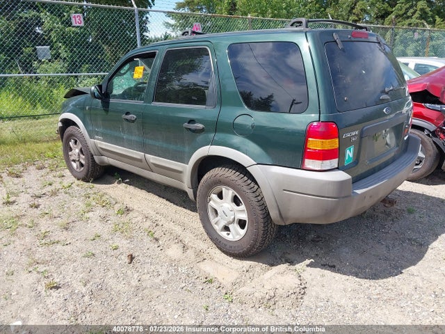 40078778 :رقم المزاد ، 1FMYU04122KC35819 vin ، 2002 Ford Escape Xlt مزاد بيع