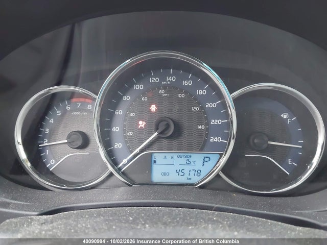 2014 Toyota Corolla Eco/eco Plus/eco Premium მანქანა იყიდება აუქციონზე, vin: 2T1BPRHE6EC044283, აუქციონის ნომერი: 40090994
