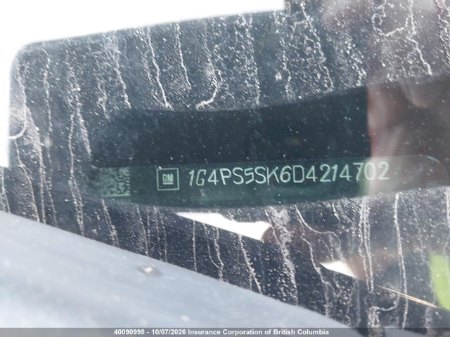 40090998 :رقم المزاد ، 1G4PS5SK6D4214702 vin ، 2013 Buick Verano مزاد بيع
