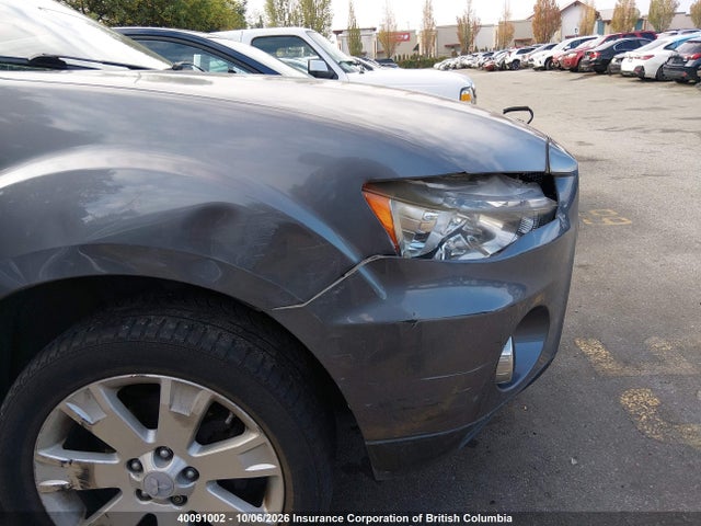 40091002 :رقم المزاد ، JA4JT5AX2AZ602149 vin ، 2010 Mitsubishi Outlander Gt مزاد بيع