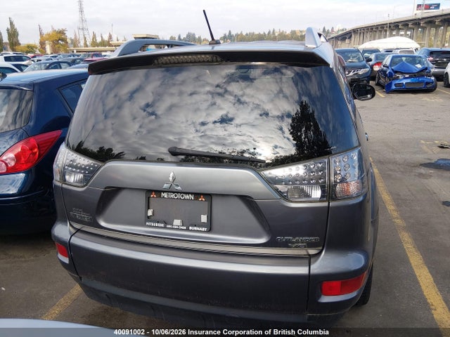 40091002 :رقم المزاد ، JA4JT5AX2AZ602149 vin ، 2010 Mitsubishi Outlander Gt مزاد بيع