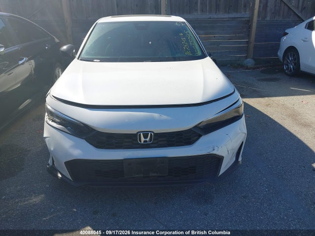 Aukcja sprzedaży 2025 Honda Civic Sport, vin: 2HGFE2F53SH100569, numer aukcji: 40088045