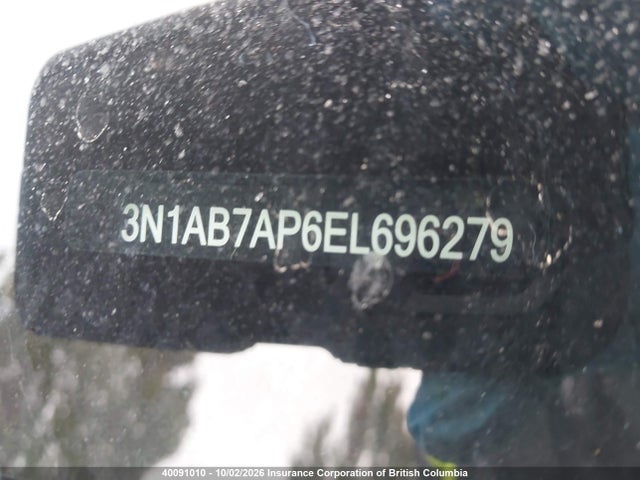 Aukcja sprzedaży 2014 Nissan Sentra 1.8 S/1.8 Sl/1.8 Sr/1.8 Sv, vin: 3N1AB7AP6EL696279, numer aukcji: 40091010