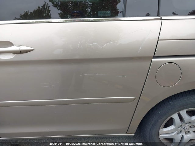 40091011 :رقم المزاد ، 5FNRL38657B513796 vin ، 2007 Honda Odyssey Exl مزاد بيع