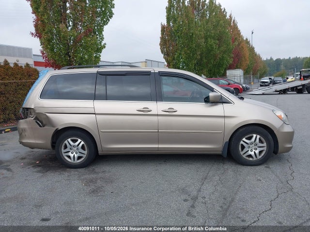 40091011 :رقم المزاد ، 5FNRL38657B513796 vin ، 2007 Honda Odyssey Exl مزاد بيع
