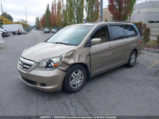 40091011 :رقم المزاد ، 5FNRL38657B513796 vin ، 2007 Honda Odyssey Exl مزاد بيع