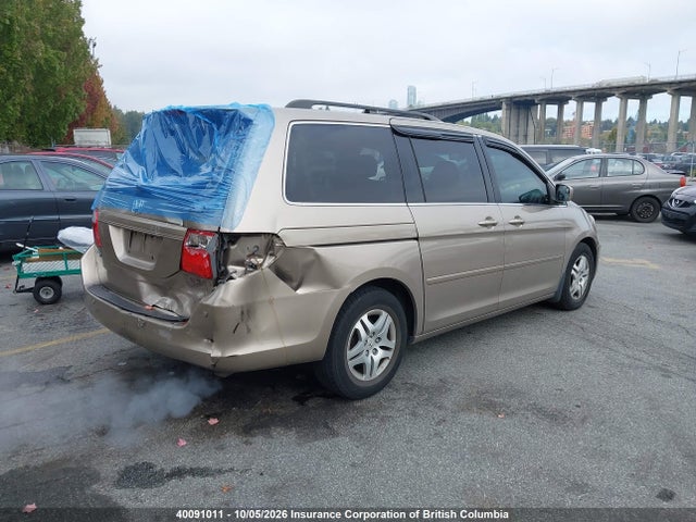 40091011 :رقم المزاد ، 5FNRL38657B513796 vin ، 2007 Honda Odyssey Exl مزاد بيع