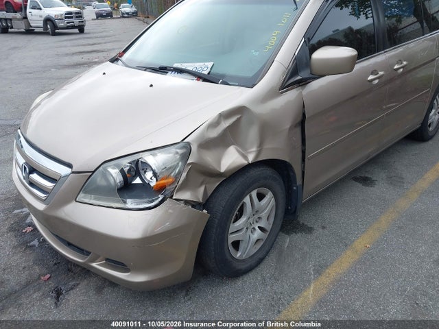 40091011 :رقم المزاد ، 5FNRL38657B513796 vin ، 2007 Honda Odyssey Exl مزاد بيع