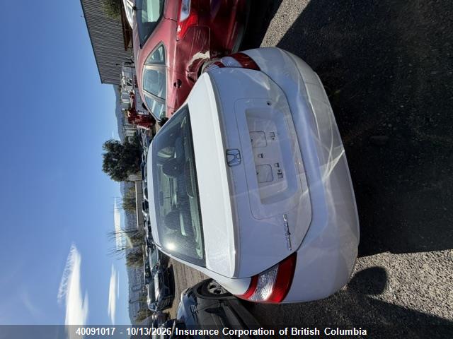 40091017 :رقم المزاد ، 2HGFG12827H000197 vin ، 2007 Honda Civic مزاد بيع