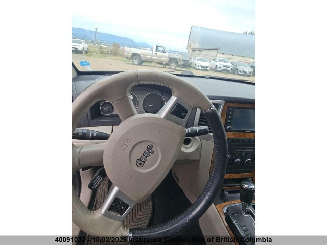 40091032 :رقم المزاد ، 1J8HR58M78C101522 vin ، 2008 Jeep Grand Cherokee Limited مزاد بيع