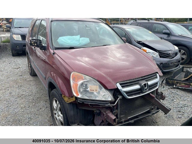 40091035 :رقم المزاد ، JHLRD77812C810130 vin ، 2002 Honda Cr-v مزاد بيع