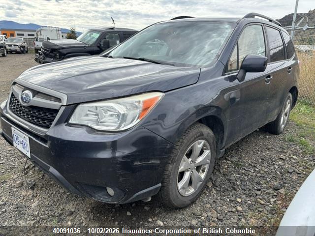 40091036 :رقم المزاد ، JF2SJCBCXEH488172 vin ، 2014 Subaru Forester 2.5i Premium مزاد بيع