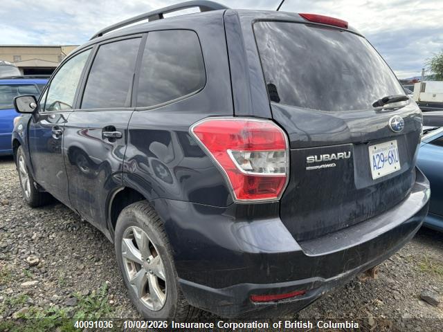 40091036 :رقم المزاد ، JF2SJCBCXEH488172 vin ، 2014 Subaru Forester 2.5i Premium مزاد بيع