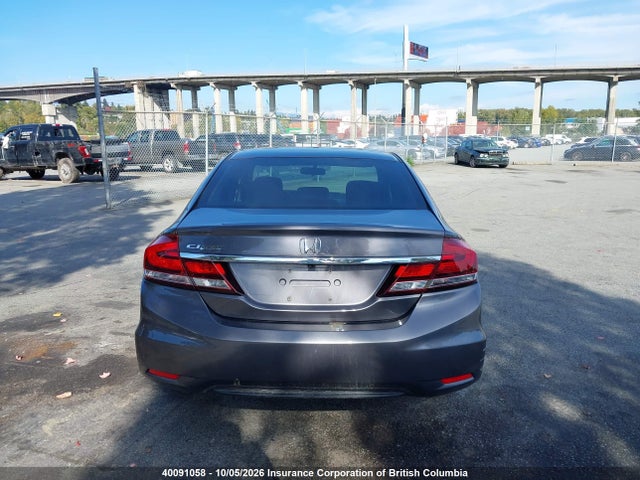 Продажа на аукционе авто 2015 Honda Civic, vin: 2HGFB2F59FH031627, номер лота: 40091058