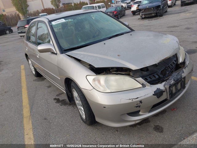 40091077 :رقم المزاد ، 2HGES16634H933427 vin ، 2004 Honda Civic مزاد بيع