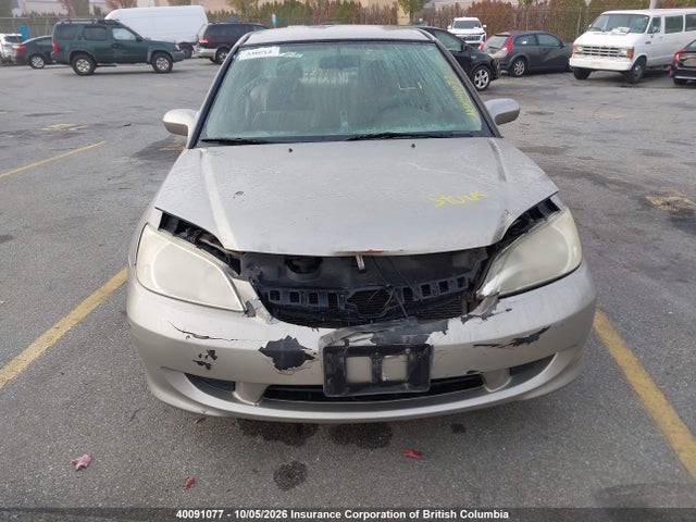 40091077 :رقم المزاد ، 2HGES16634H933427 vin ، 2004 Honda Civic مزاد بيع