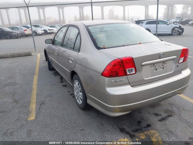40091077 :رقم المزاد ، 2HGES16634H933427 vin ، 2004 Honda Civic مزاد بيع