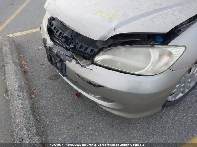 40091077 :رقم المزاد ، 2HGES16634H933427 vin ، 2004 Honda Civic مزاد بيع