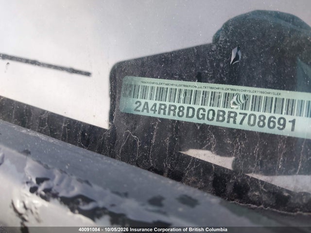 Aukcja sprzedaży 2011 Chrysler Town & Country Touring L, vin: 2A4RR8DG0BR708691, numer aukcji: 40091084