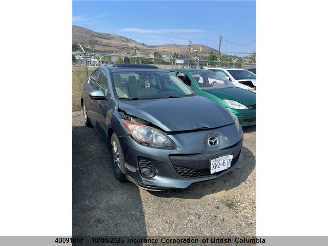 Auction sale of the 2012 Mazda 3 I, vin: JM1BL1V74C1621977, lot number: 40091087