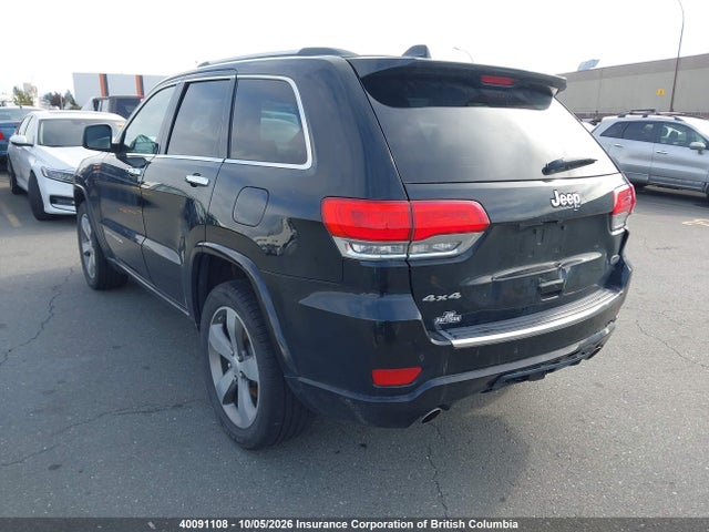 Aukcja sprzedaży 2014 Jeep Grand Cherokee Overland, vin: 1C4RJFCG6EC498324, numer aukcji: 40091108