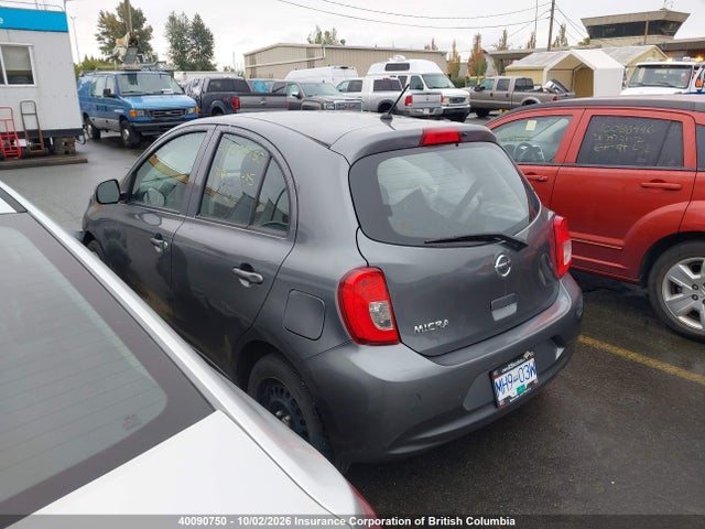 Auction sale of the 2018 Nissan Micra S/sr/sv, vin: 3N1CK3CP6JL256801, lot number: 40090750
