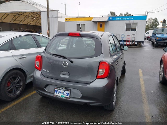 Auction sale of the 2018 Nissan Micra S/sr/sv, vin: 3N1CK3CP6JL256801, lot number: 40090750