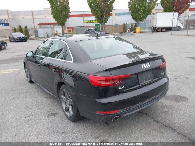 Продажа на аукционе авто 2017 Audi A4, vin: WAUFNAF47HN058811, номер лота: 40091134