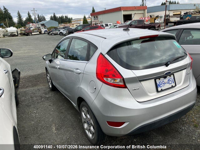 2011 Ford Fiesta Ses მანქანა იყიდება აუქციონზე, vin: 3FADP4FJ8BM161187, აუქციონის ნომერი: 40091140