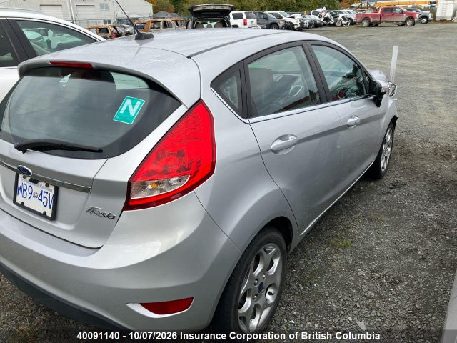 2011 Ford Fiesta Ses მანქანა იყიდება აუქციონზე, vin: 3FADP4FJ8BM161187, აუქციონის ნომერი: 40091140