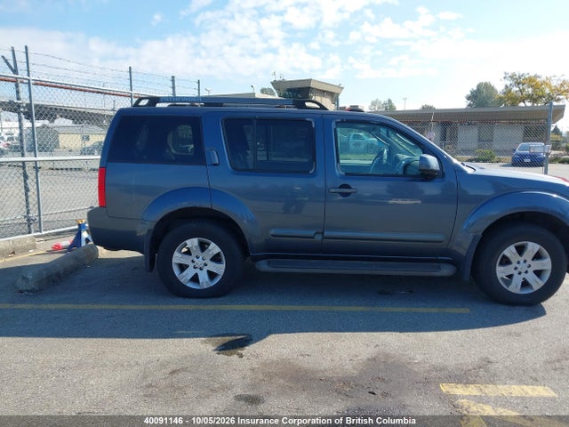 2005 Nissan Pathfinder Le/se/xe მანქანა იყიდება აუქციონზე, vin: 5N1AR18W75C715268, აუქციონის ნომერი: 40091146