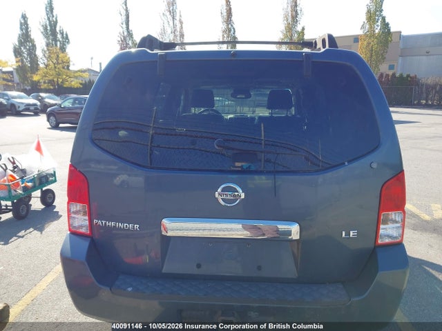 2005 Nissan Pathfinder Le/se/xe მანქანა იყიდება აუქციონზე, vin: 5N1AR18W75C715268, აუქციონის ნომერი: 40091146