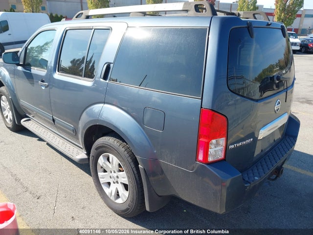 2005 Nissan Pathfinder Le/se/xe მანქანა იყიდება აუქციონზე, vin: 5N1AR18W75C715268, აუქციონის ნომერი: 40091146