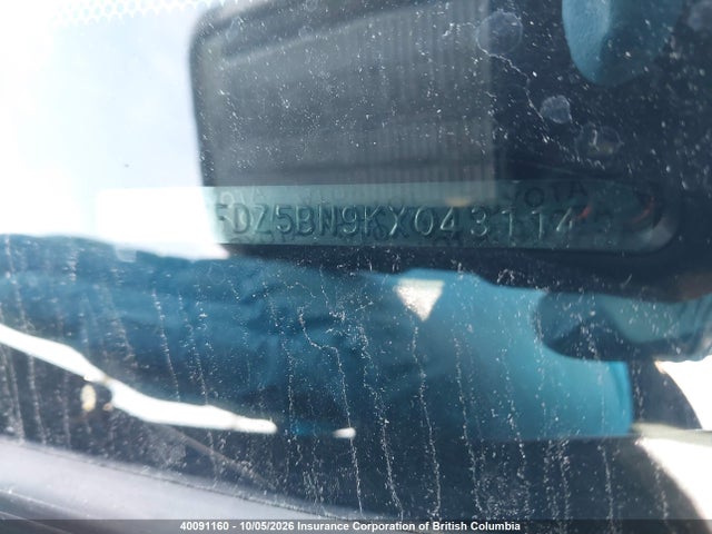 40091160 :رقم المزاد ، 5TFDZ5BN9KX043114 vin ، 2019 Toyota Tacoma Double Cab/sr5/trd Sport/trd Off Road مزاد بيع